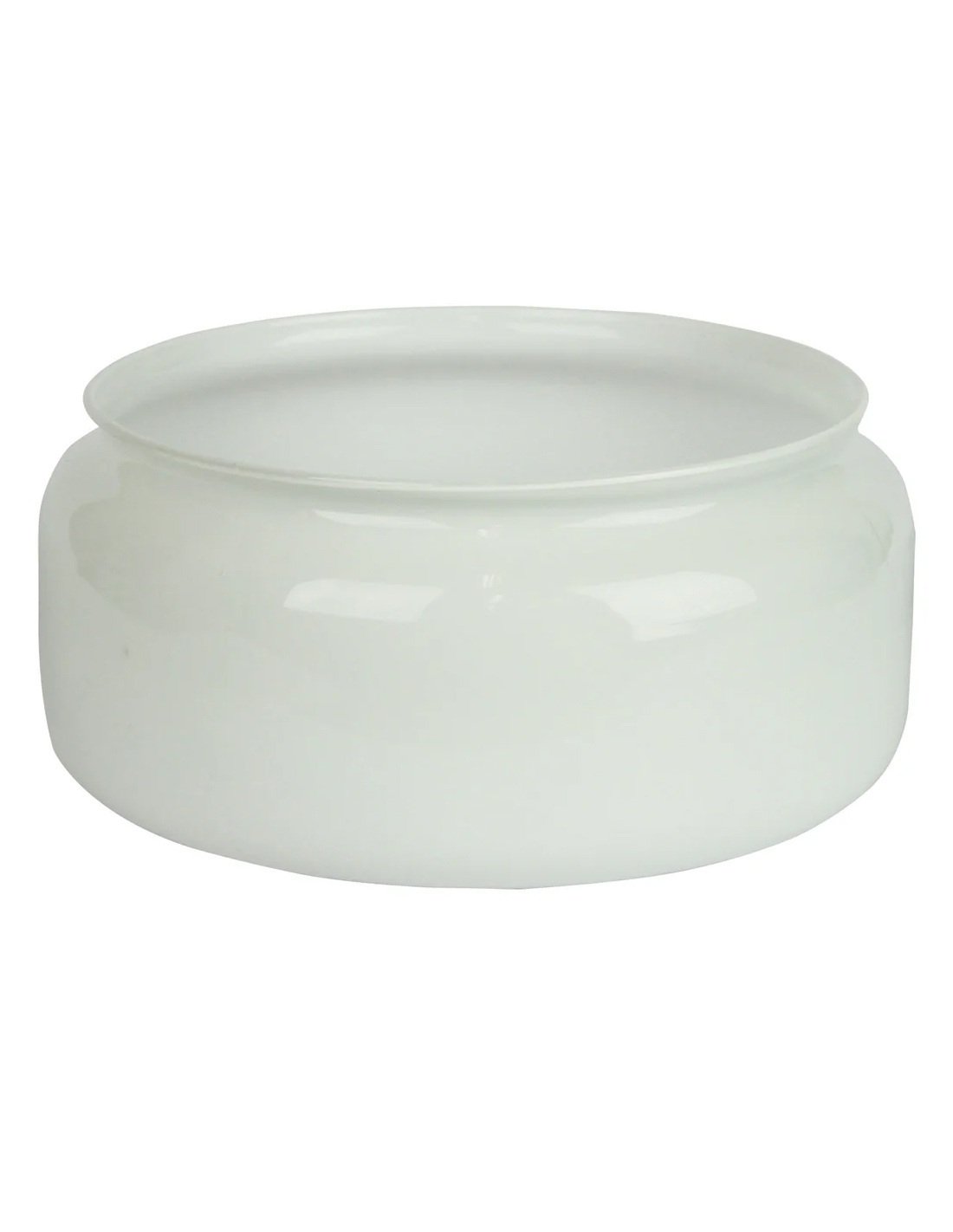 Oriel F30/201-RG replacement clipper-style opal glass shade