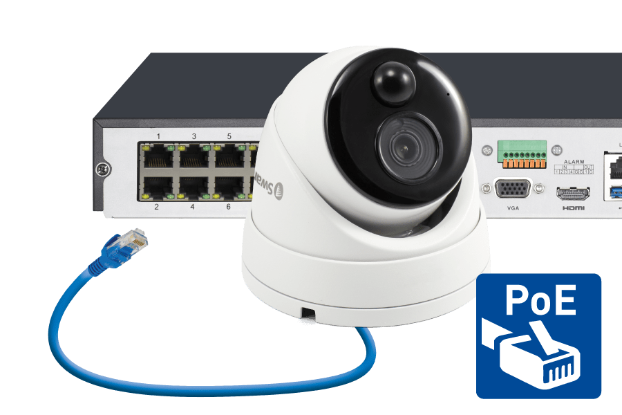 Smart Home Automation - Swann 4K UHD True Detect Dome IP Security Camera
