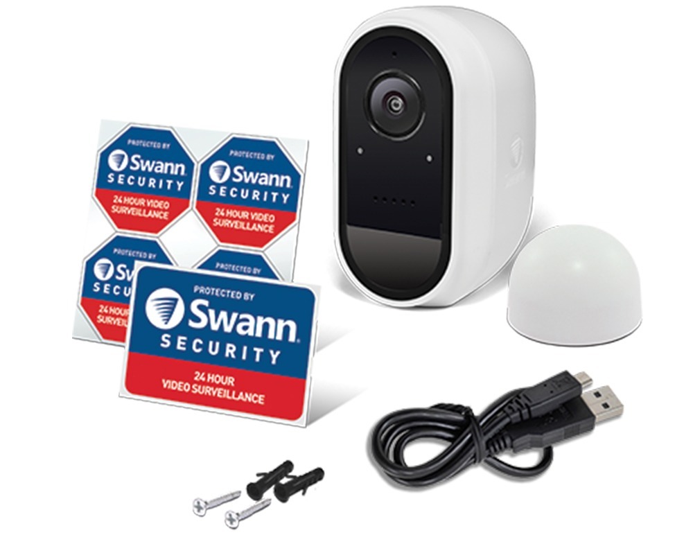 Smart Home Automation - Wireless Heat and Motion Swann Camera