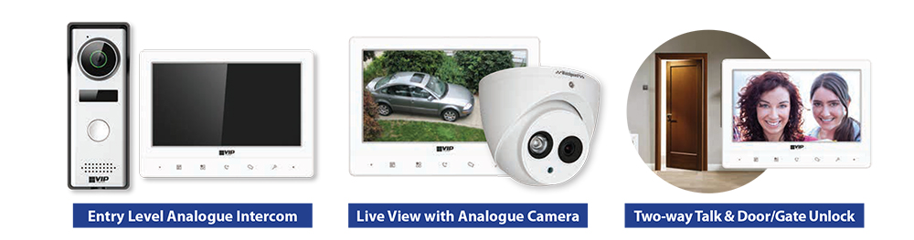 VIP Vision Analogue Intercom System Monitor Expansion