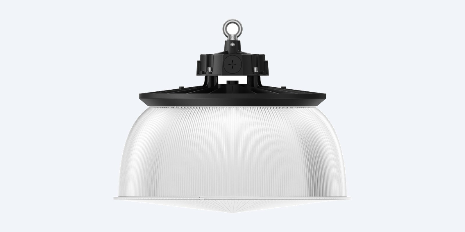 Rapid LED R3118-REFLECTOR-PC fitted to the R3118 ORBIT hi bay