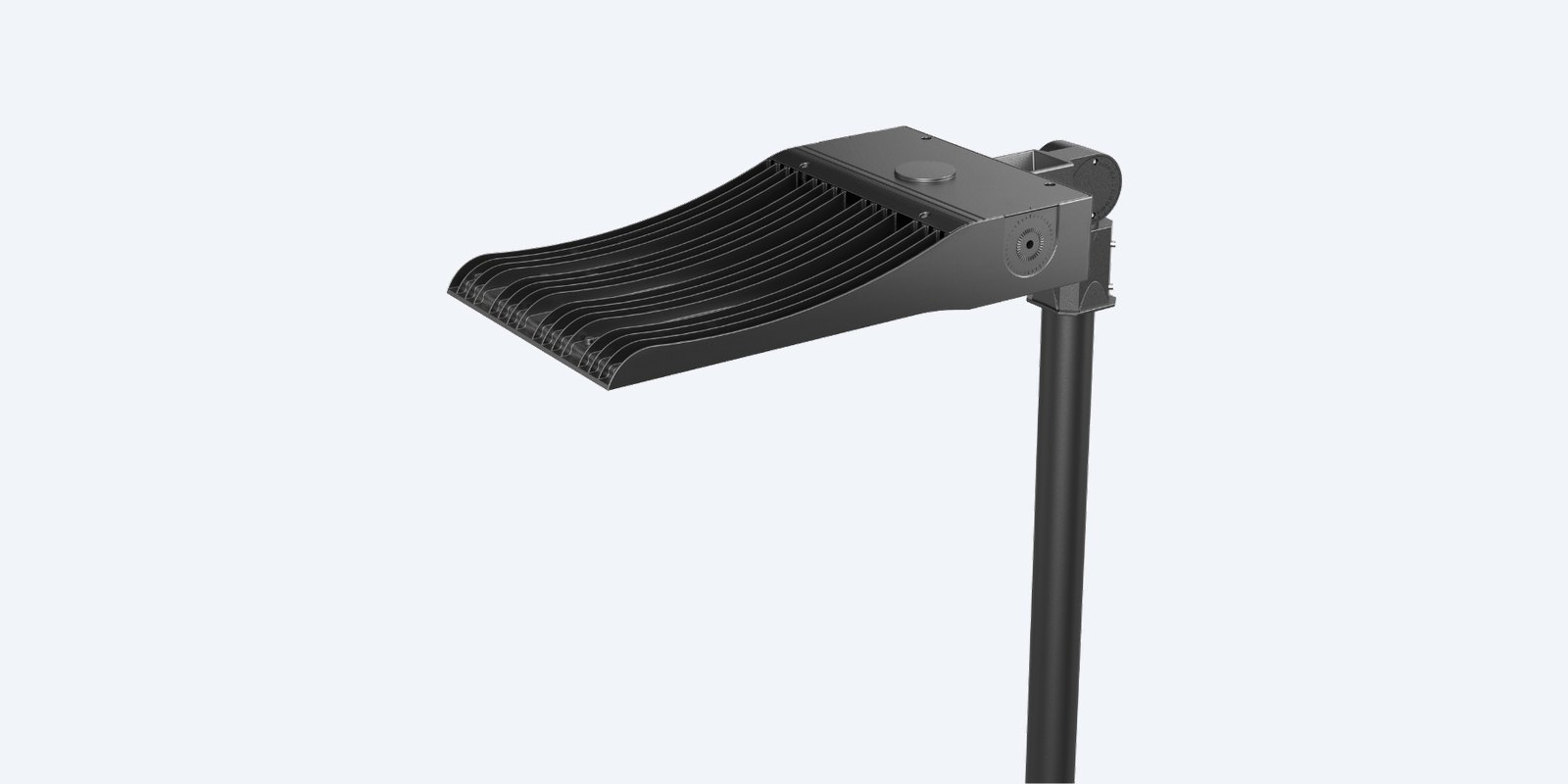 Rapid LED R3250-300 rear heat sink and driver housing