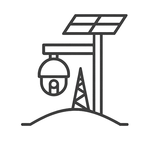 lonmg range distance security cameras solar panels