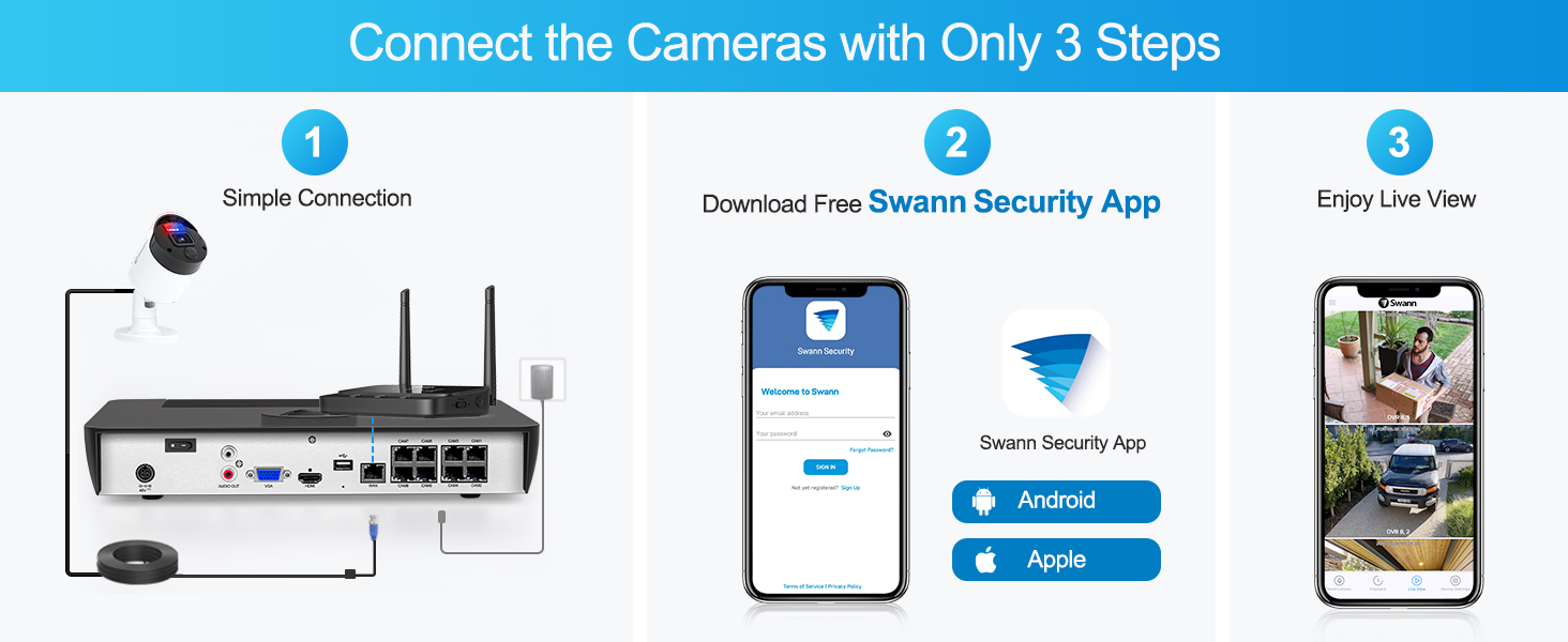 Swann 6K (12MP) Proffessional NVR CCTV Security Surveillance Kits