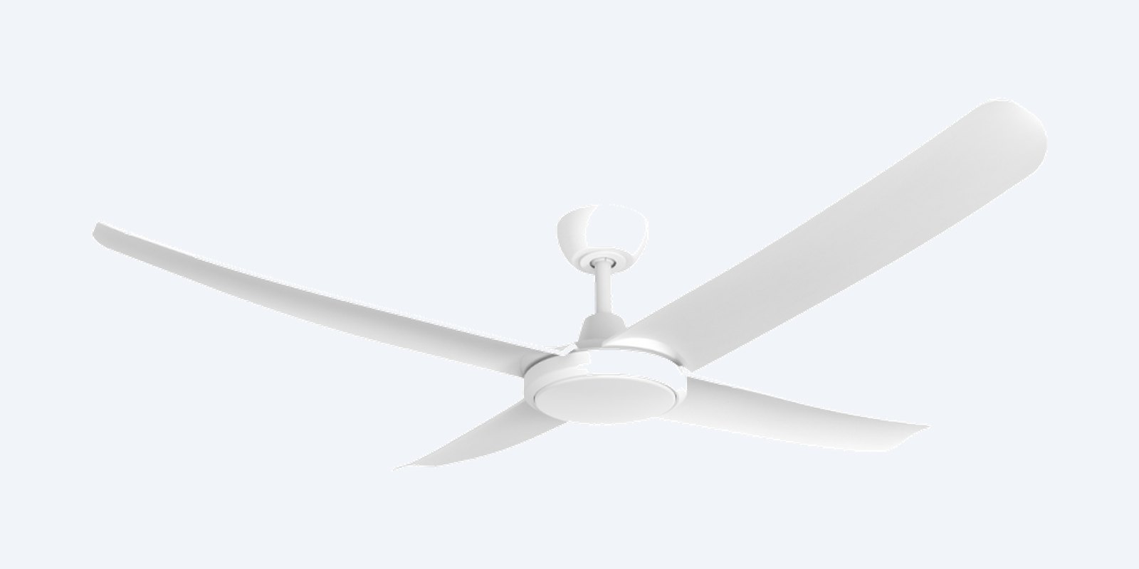 ThreeSixty FlatJET 56" matte white with LED light