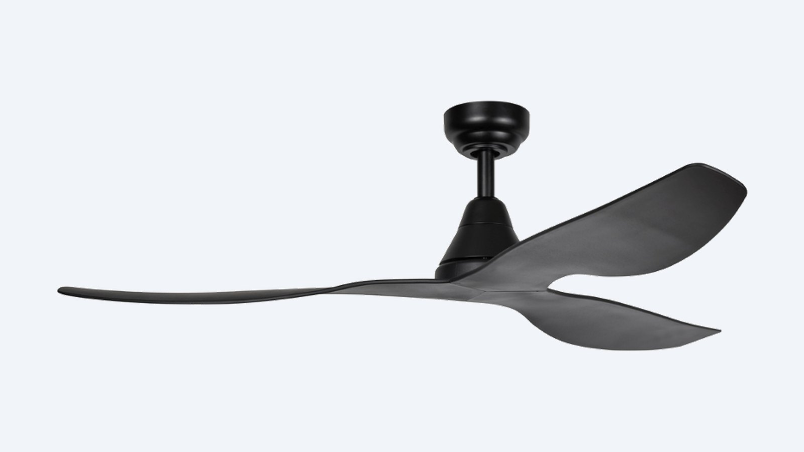 ThreeSixty Simplicity DC 52" (132cm) Ceiling Fan, black