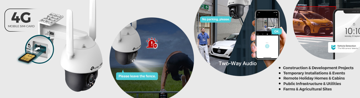 TP-Link Intelligent Surveillance Cameras