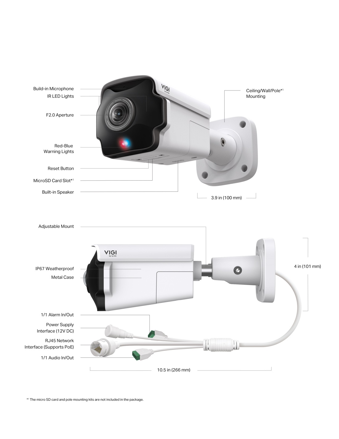 VIGI InSight-S385PI Side View