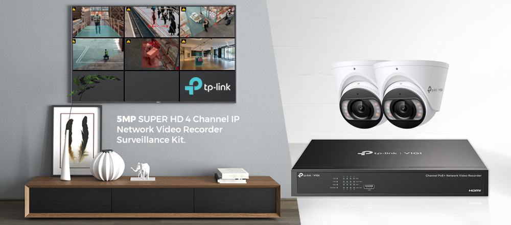 TP-Link VIGI 5MP SUPER HD Camera Kit