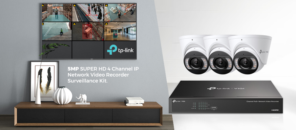 TP-Link VIGI 5MP SUPER HD Camera Kit