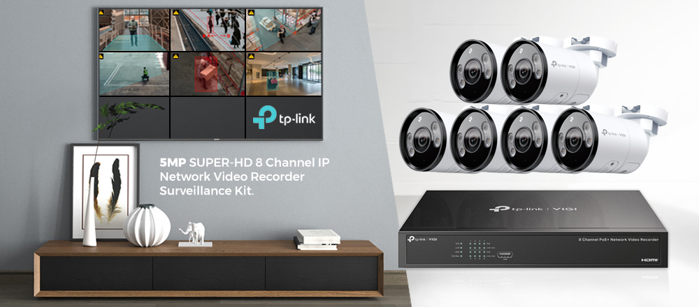 TP-Link VIGI 5MP Super HD Camera Kit