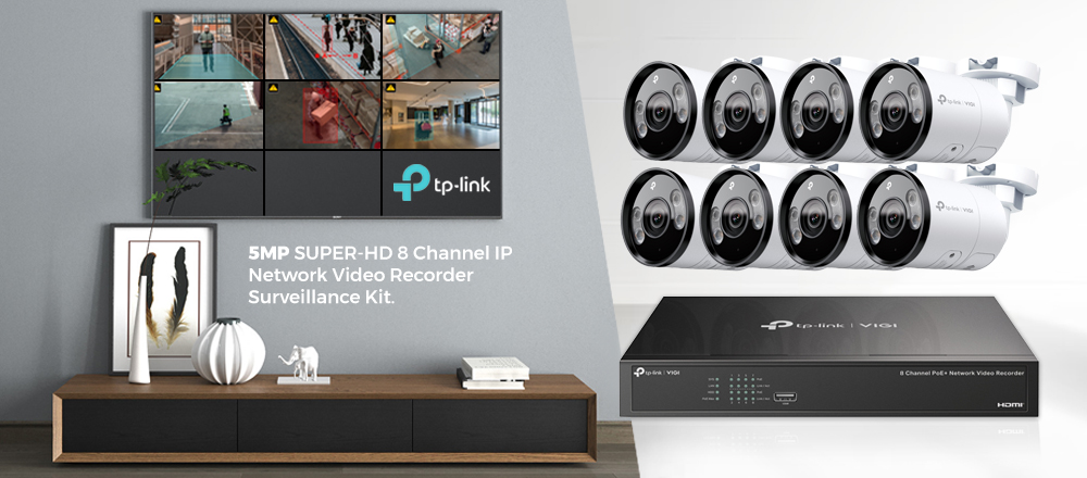 TP-Link VIGI 5MP Super HD Camera Kit