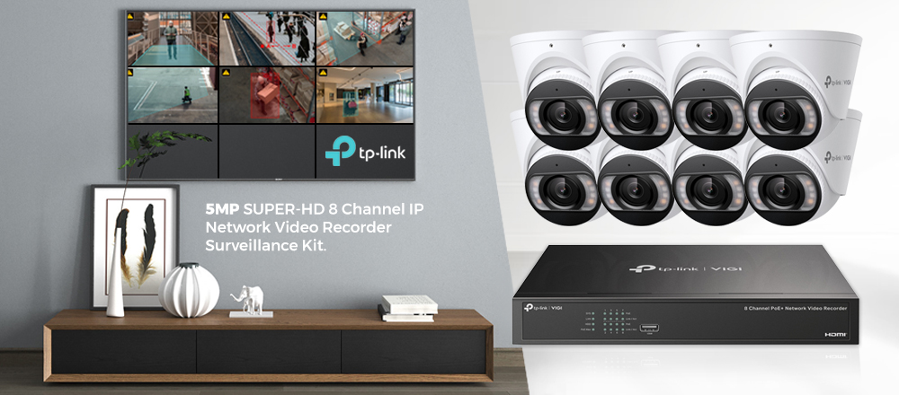 TP-Link VIGI 5MP Super HD Camera Kit