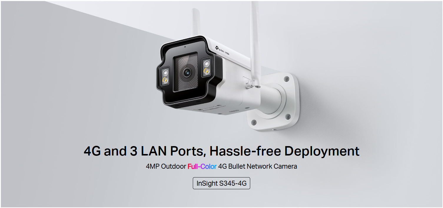 TP-Link VIGI InSight S385PI Front View