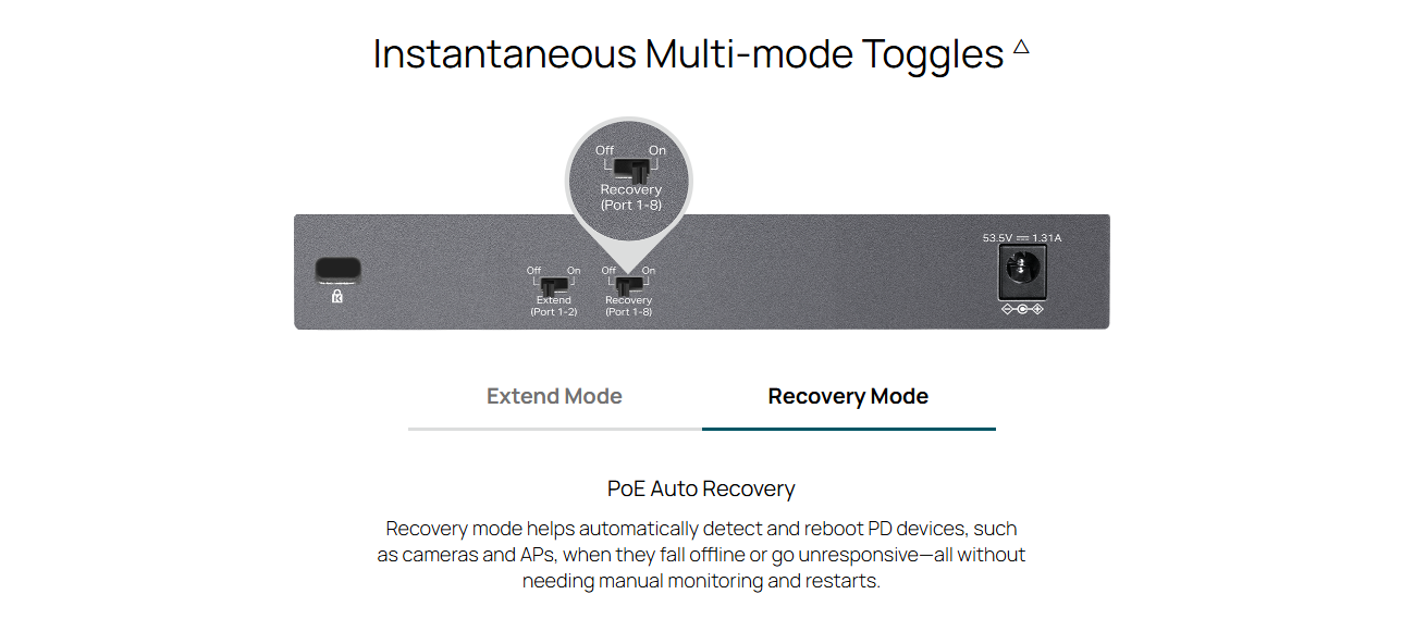TP-Link Omada DS108GP Switch