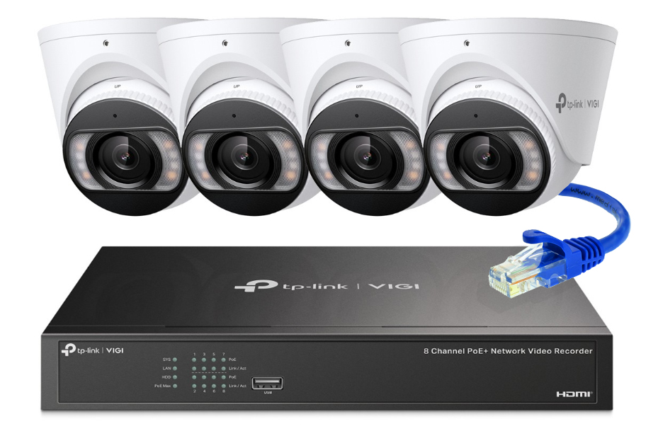 8MP 4K NVR Security Camera Kits - TP-Link Australia