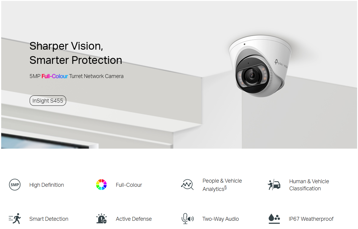 VIGI Insight-S455 4mm Bullet Camera
