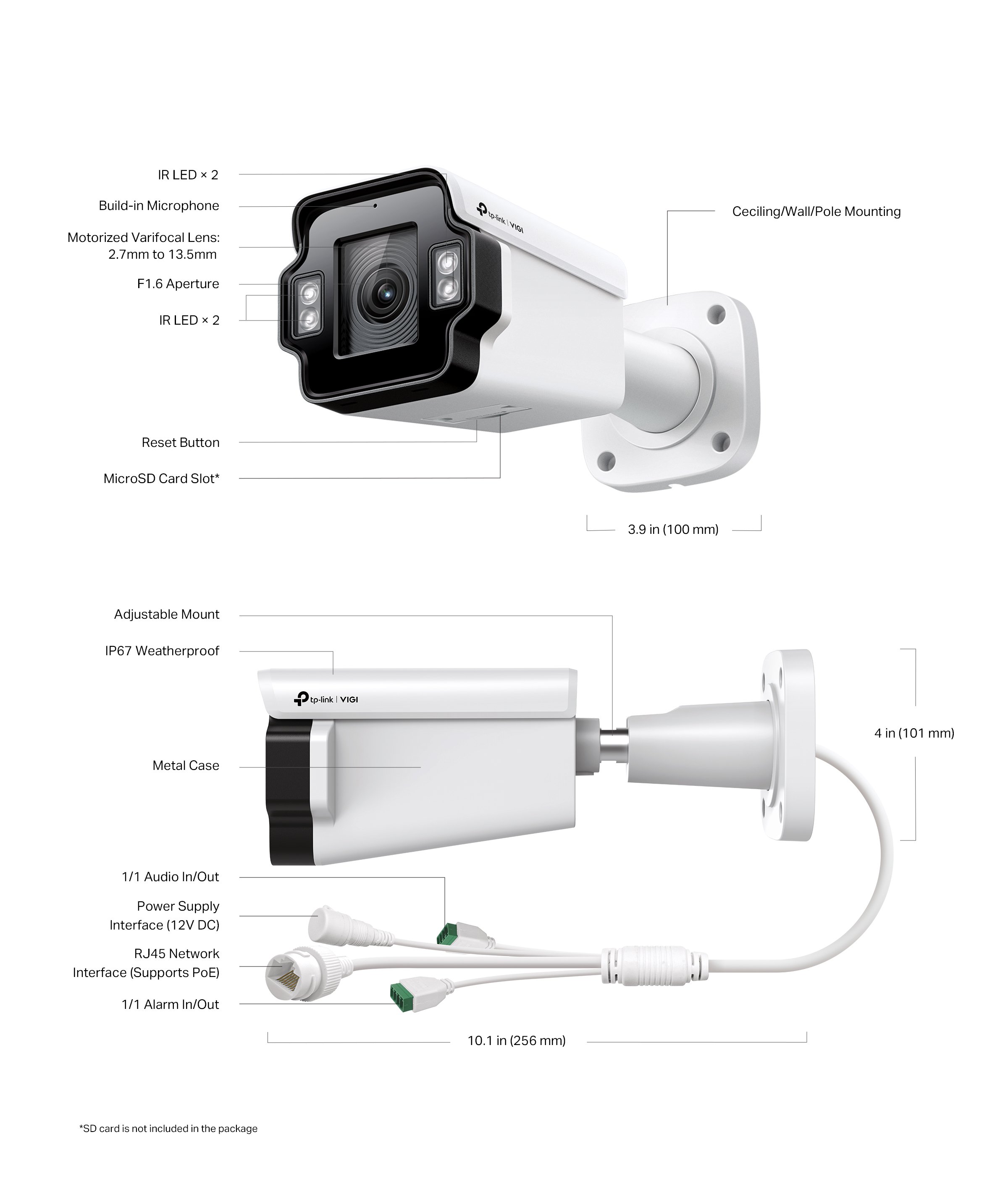 VIGI Insight S445ZI 4MP AI PTZ Camera