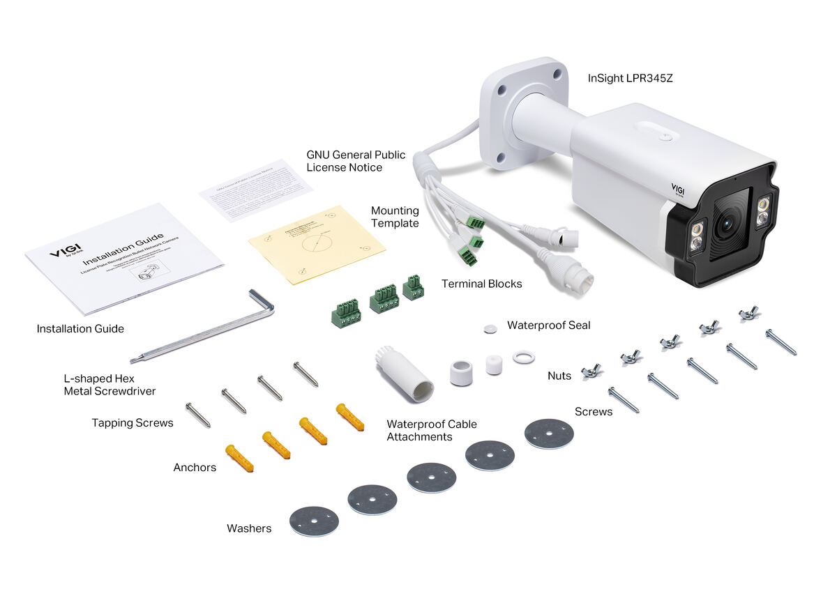 InSight LPR345Z package contents