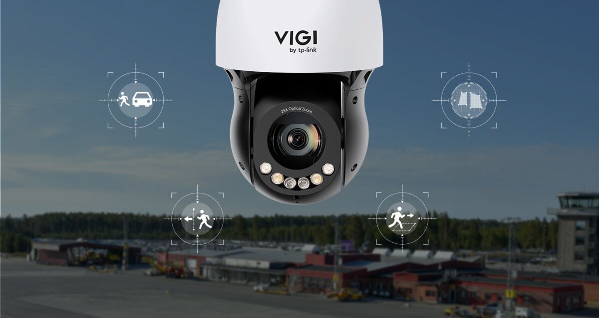 Intelligent auto tracking following a person across a yard