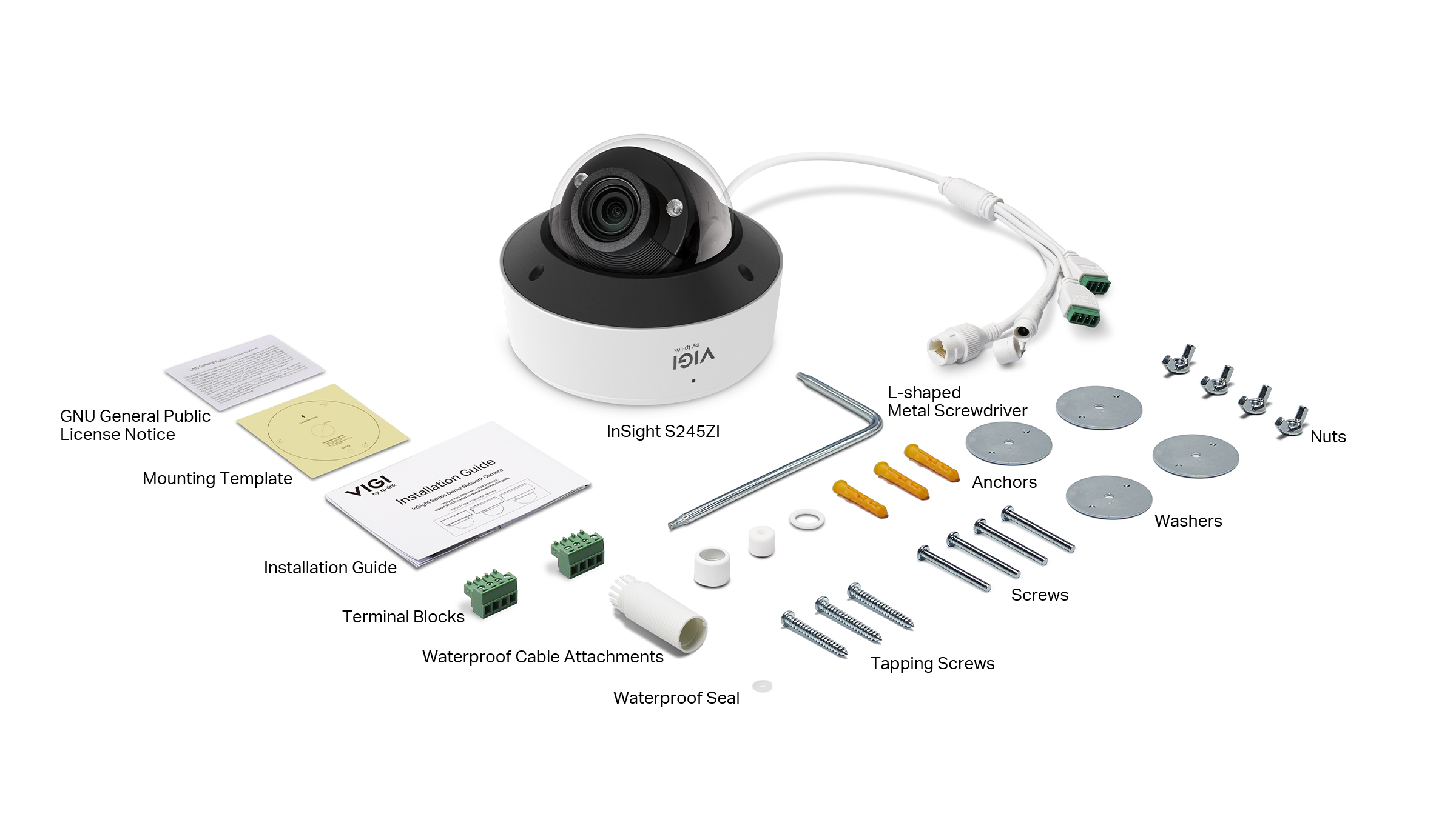 Insight-S245ZI package contents