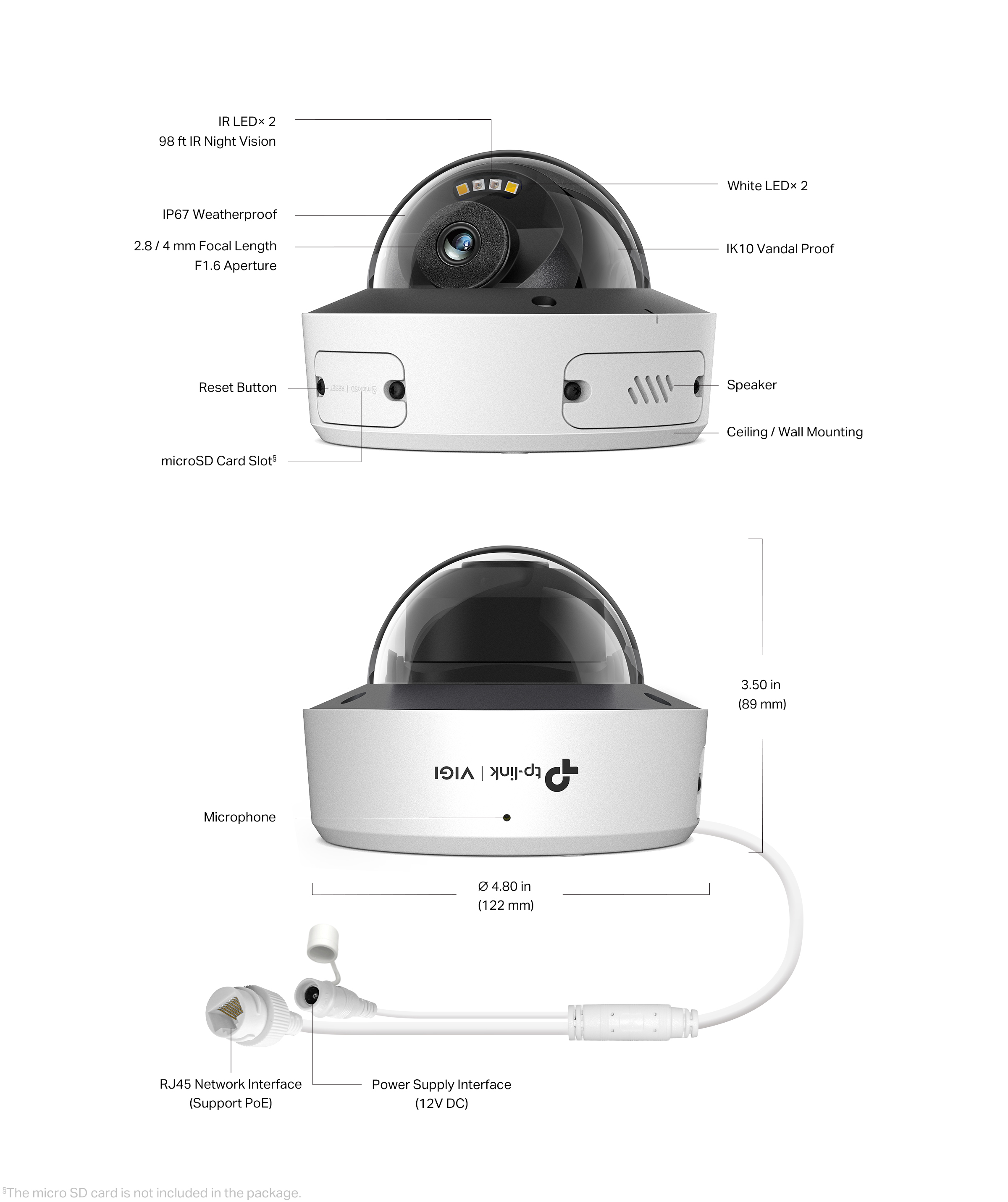 Insight-S285(2.8mm) build features