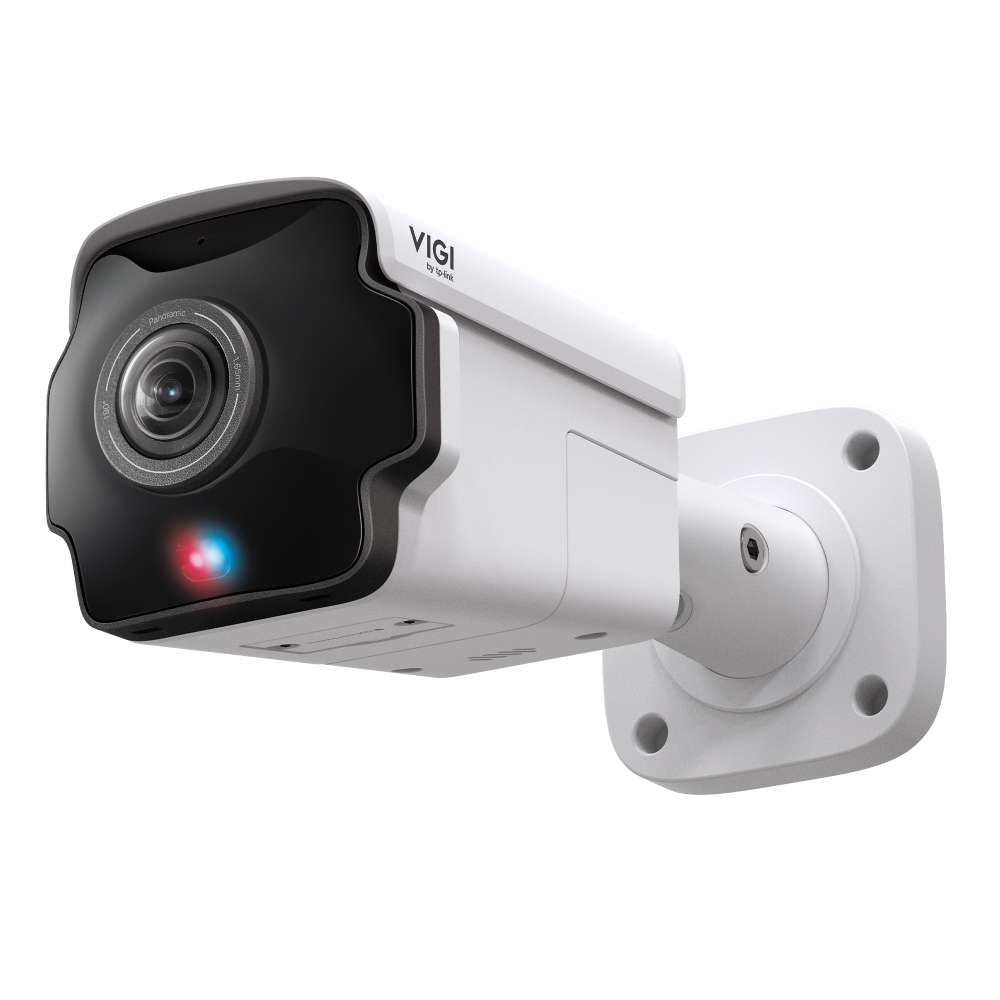 VIGI 8MP 4K (8MP) UHD Outdoor IR 180° Panoramic Bullet IP Network Camera - InSight-S385PI