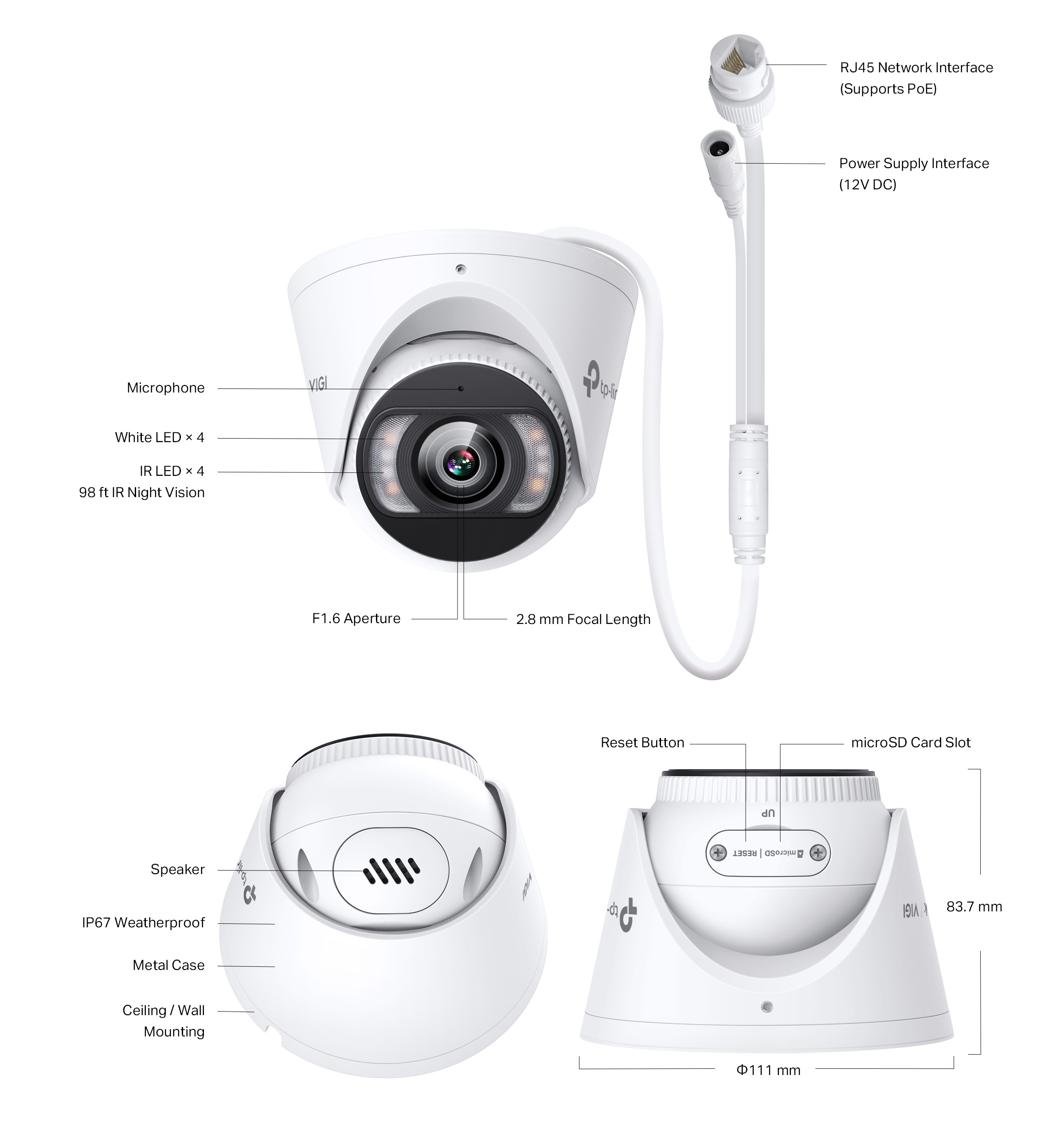 InSight-S485(2.8mm) build features