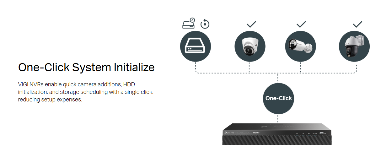 VIGI NVR2016H-16MP Network Video Recorder