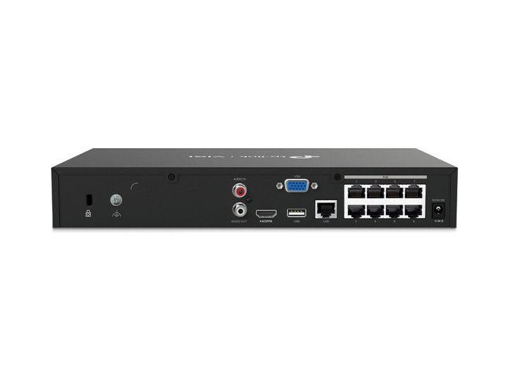 TP-Link VIGI NVR1008H-8MP rear PoE ports