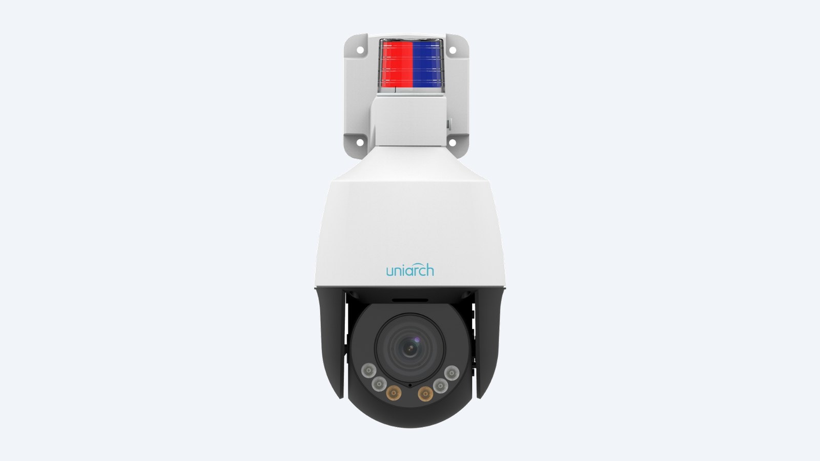 Uniarch IPC-P1E5-AX4PKC 5MP mini PTZ camera with warning light