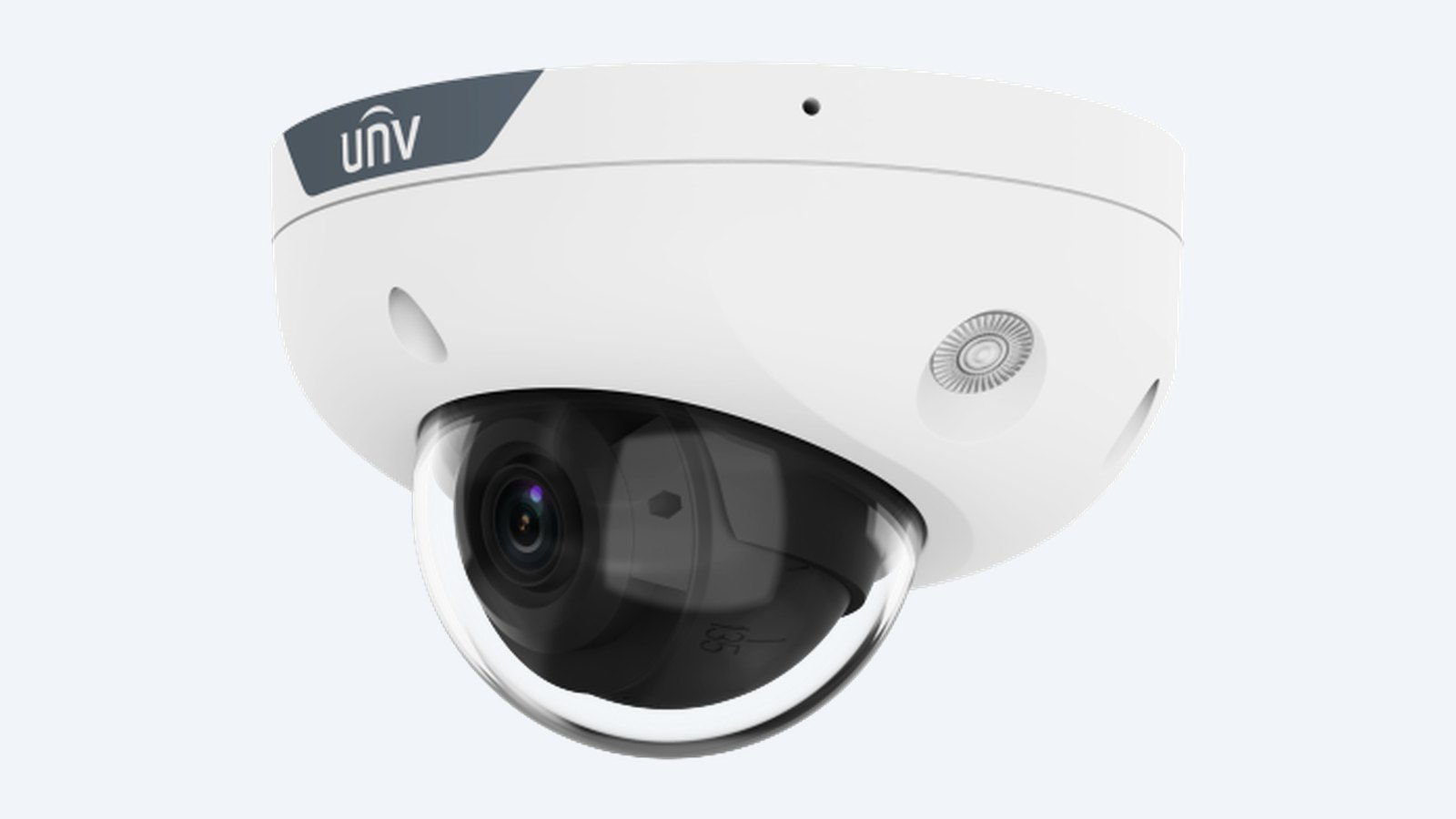 Uniview IPC318SB-ADF28KMC-DL-I1 8MP dual-light mini dome camera