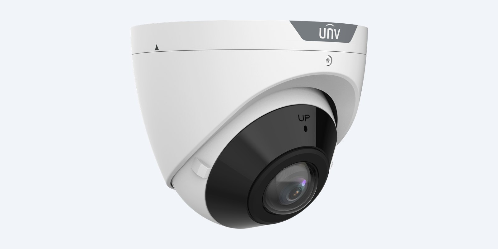 Uniview IPC3608SB-ADF16KM-I0 8MP 180° panoramic turret camera, side view
