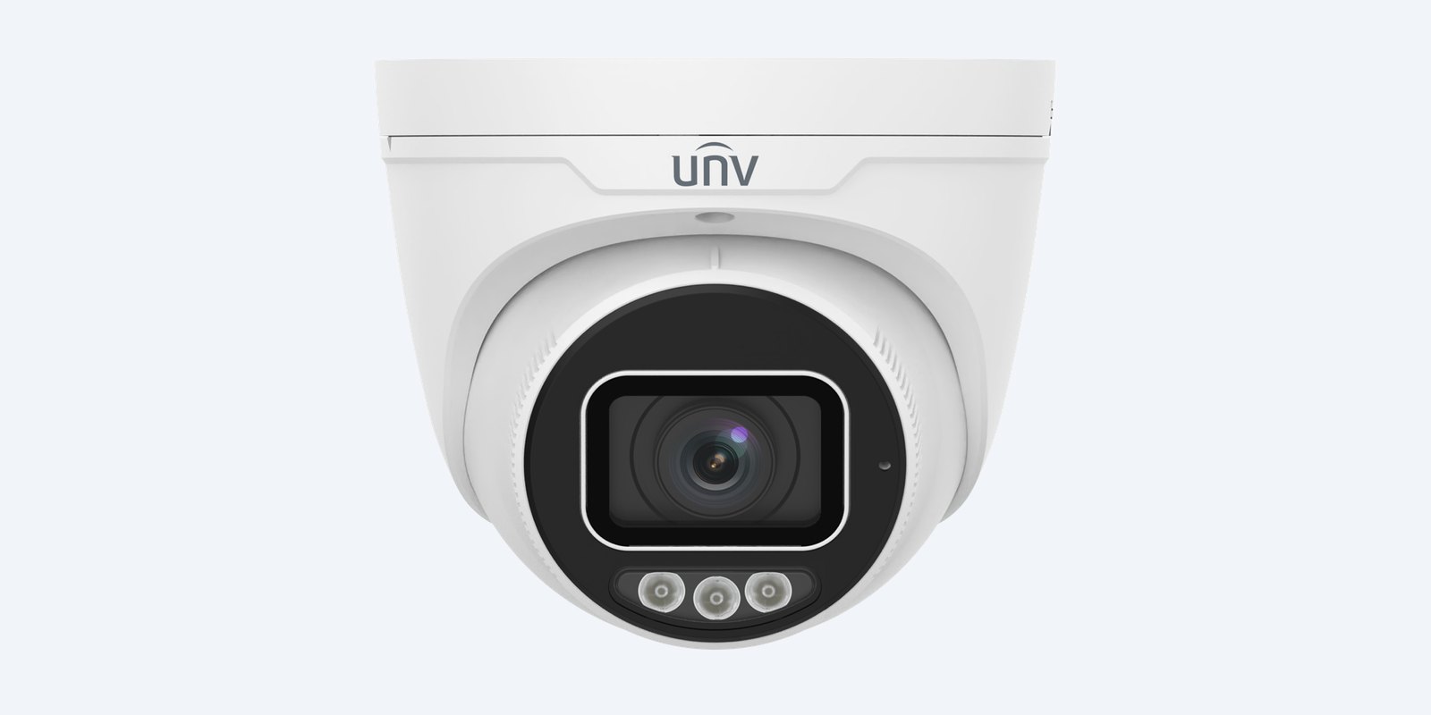 Uniview IPC3638SB-ADZKM-DL-I1 turret camera, front view