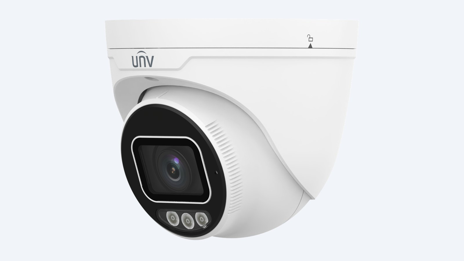 Uniview IPC3638SB-ADZKM-DL-I1 8MP 4K dual-light motorised zoom turret camera
