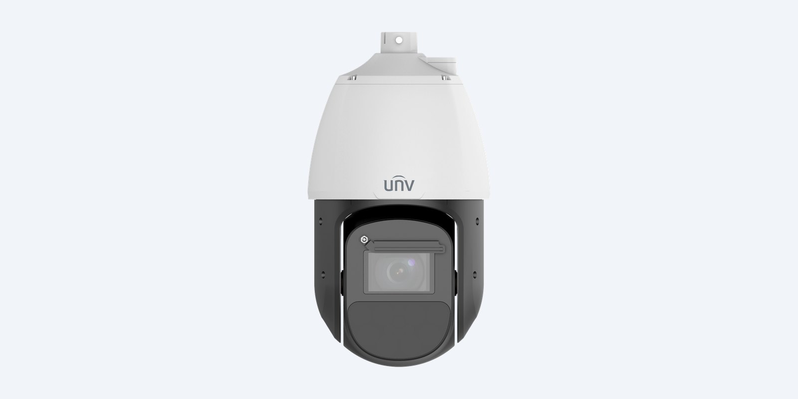 Uniview IPC6828EL-X42-W-VH1 8MP 4K 42x laser PTZ camera, front view