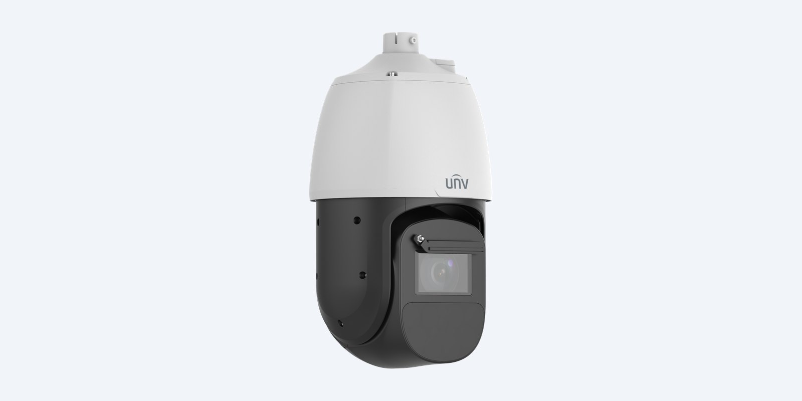 Uniview IPC6828EL-X42-W-VH1 8MP 4K 42x laser PTZ camera, side view