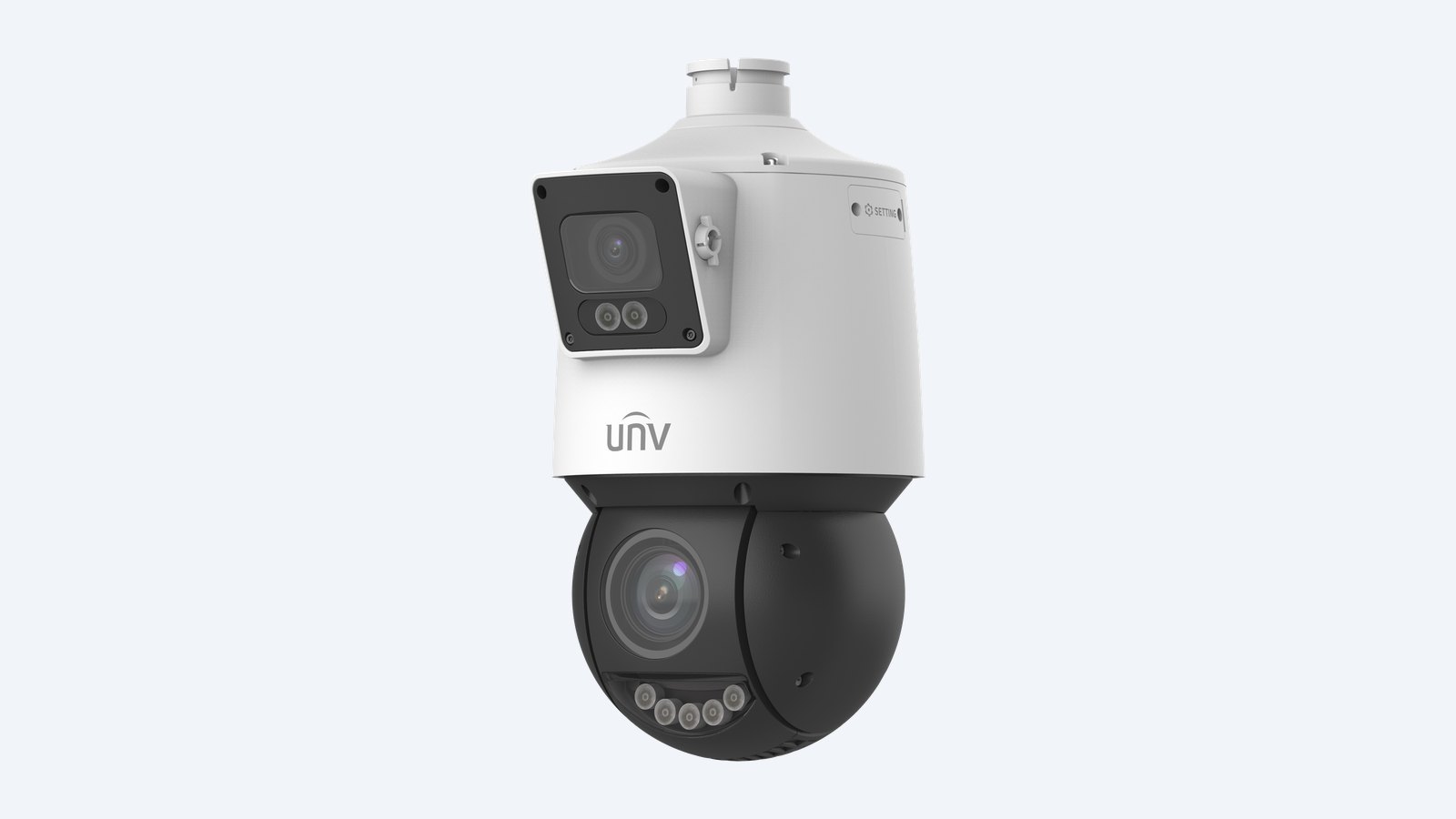 Uniview IPC94144SFW-X25-F40C MultiView 4MP fixed and 25x PTZ camera