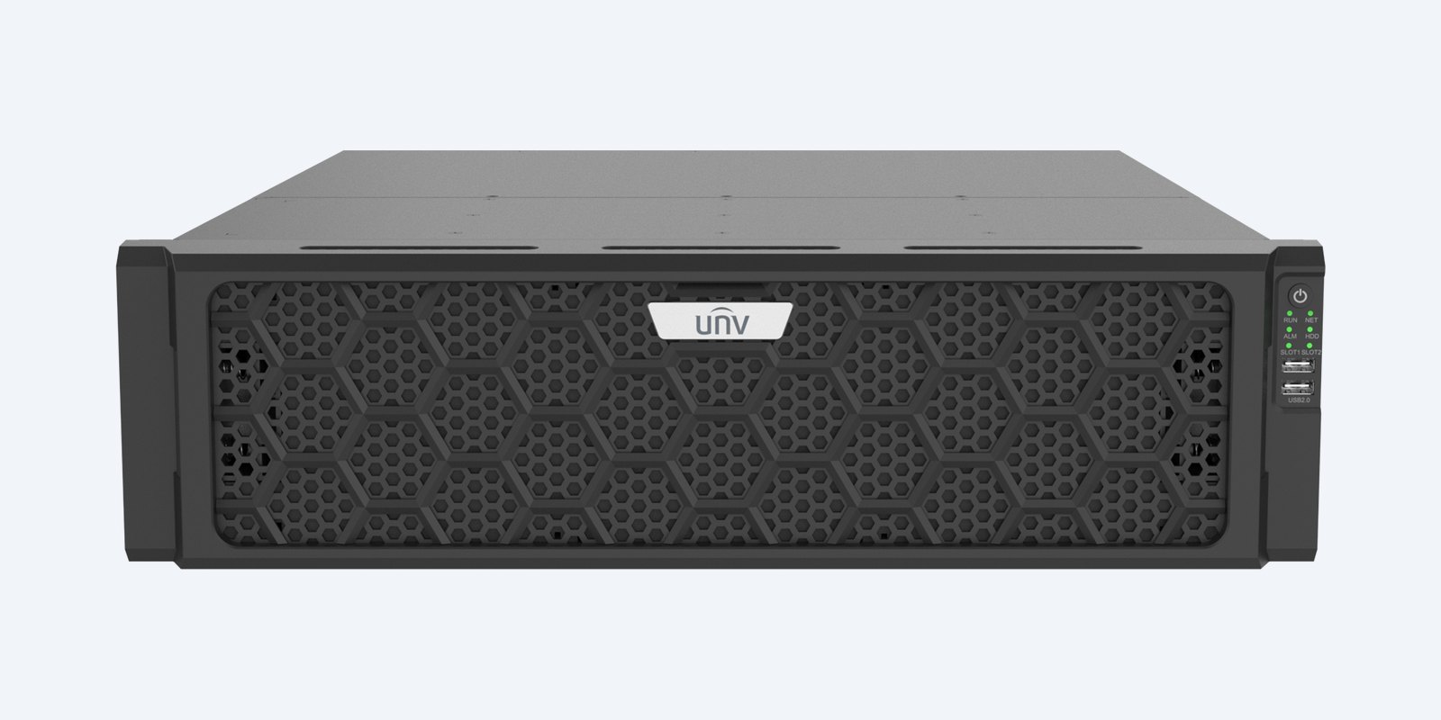 Uniview NVR516-128E-R front panel