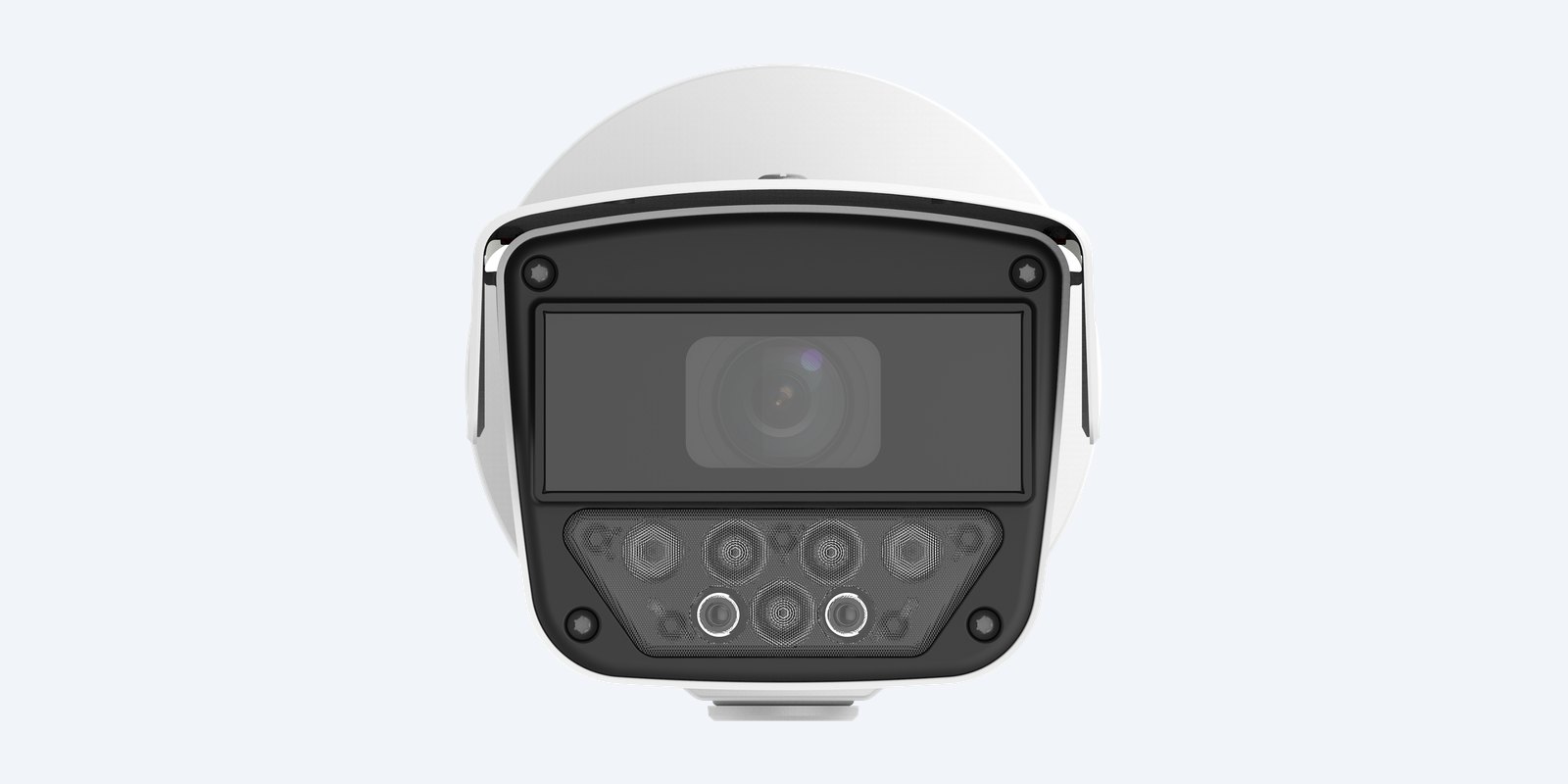 Uniview PKC2641-Z28-IR-P 4MP LPR number plate camera, front view