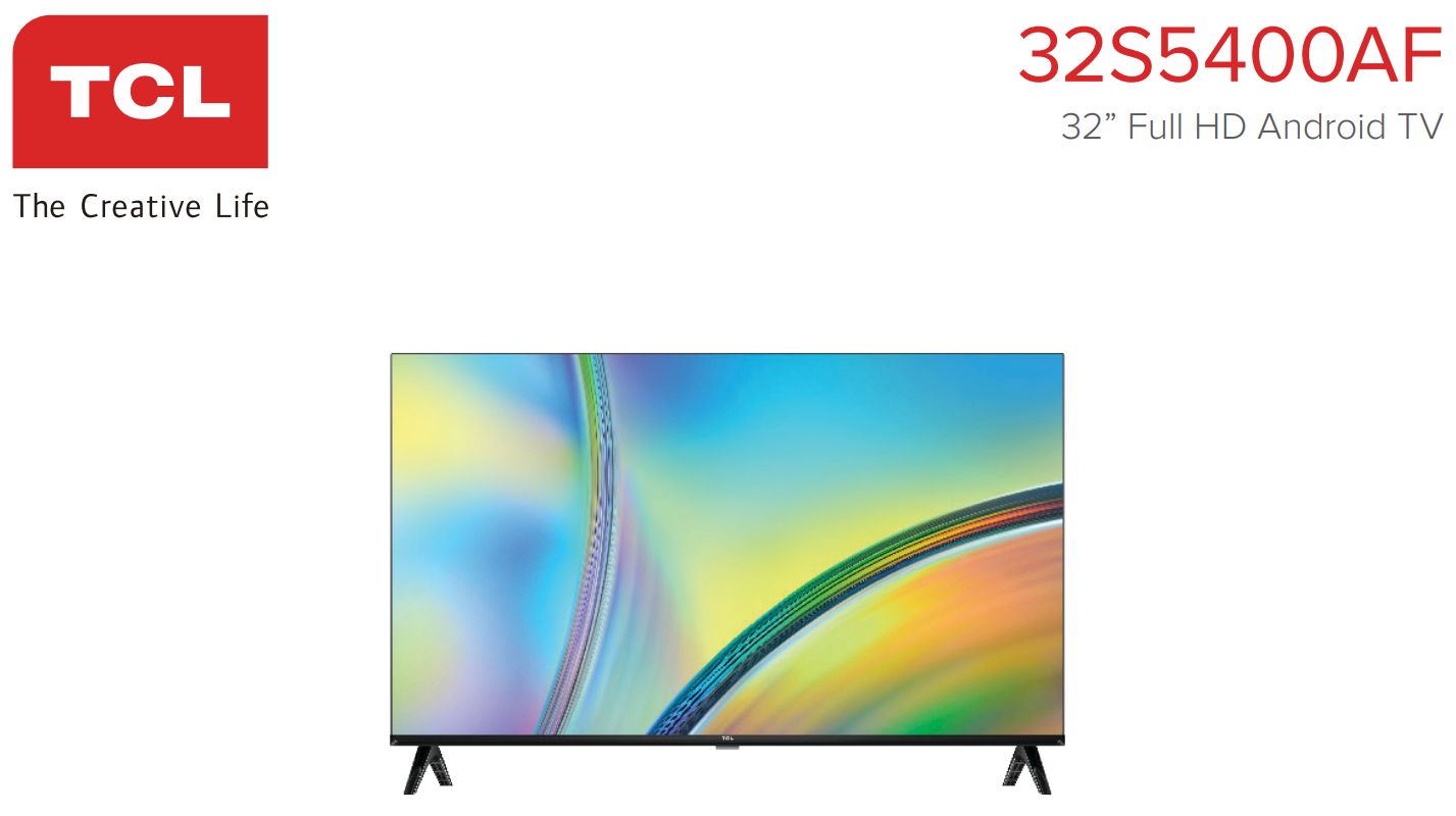 TCL TVTCL32A3 32-inch Full HD LED Android TV