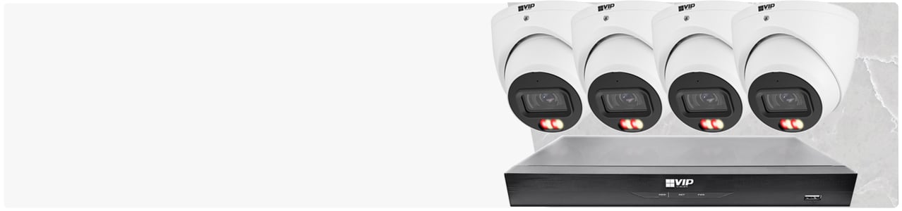 VIP Vision AI SMD+ 4K Security Camera Systems