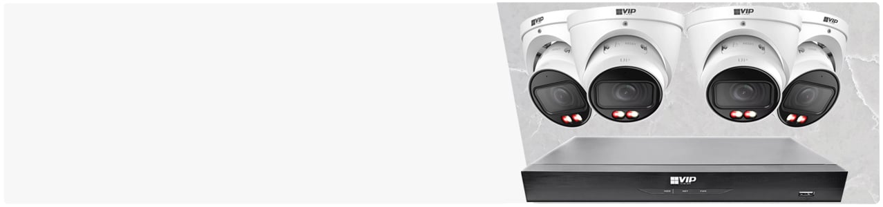 VIP Vision AI SMD+ 4K Security Camera Systems