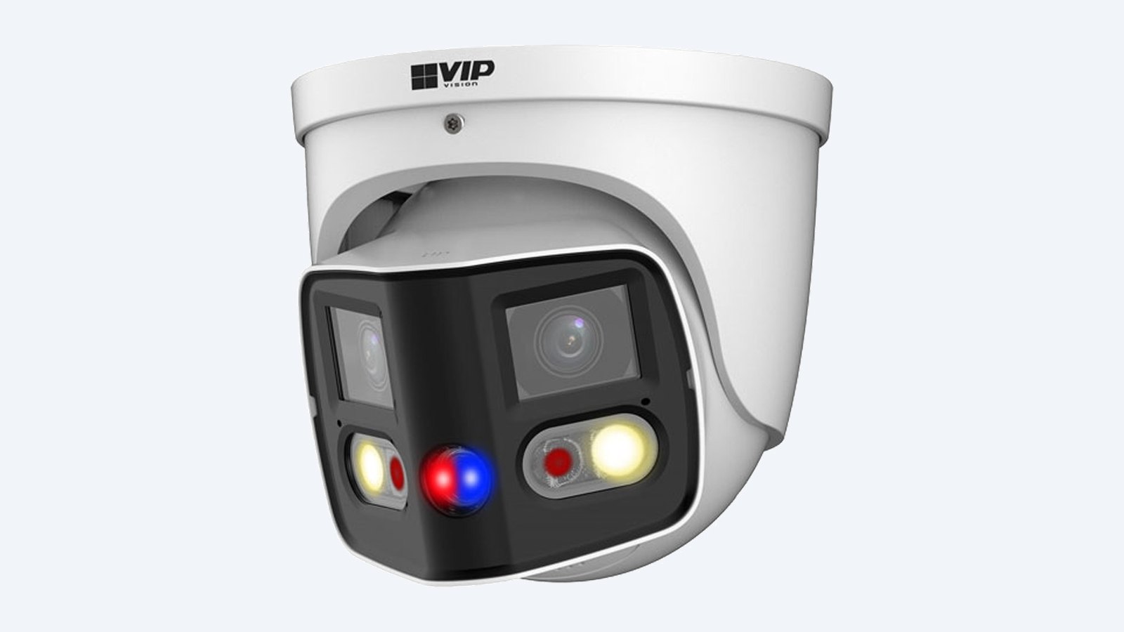 VIP Vision VSIPP-8DD-ID3 180° dual-lens deterrence turret